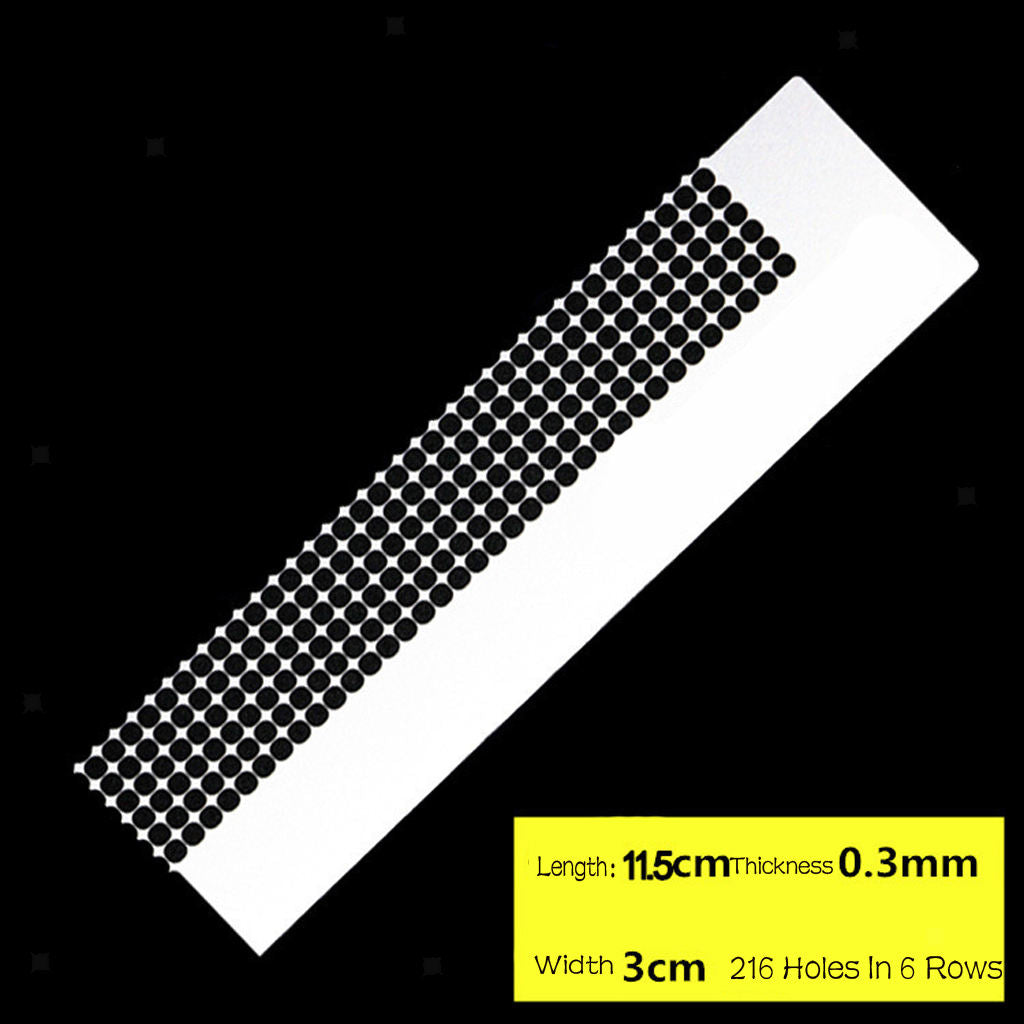 1 Piece 216 Holes DIY Diamond Painting Ruler Diamond Cross-Stitch Painting