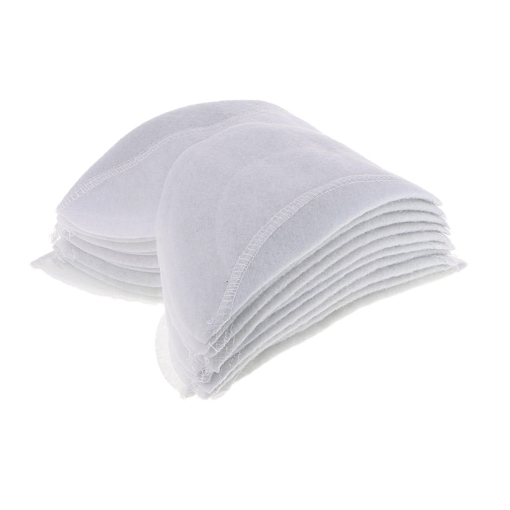 20 Pcs Cotton Shoulder Pads Shoulder Sewing Accessories for Unisex Clothes