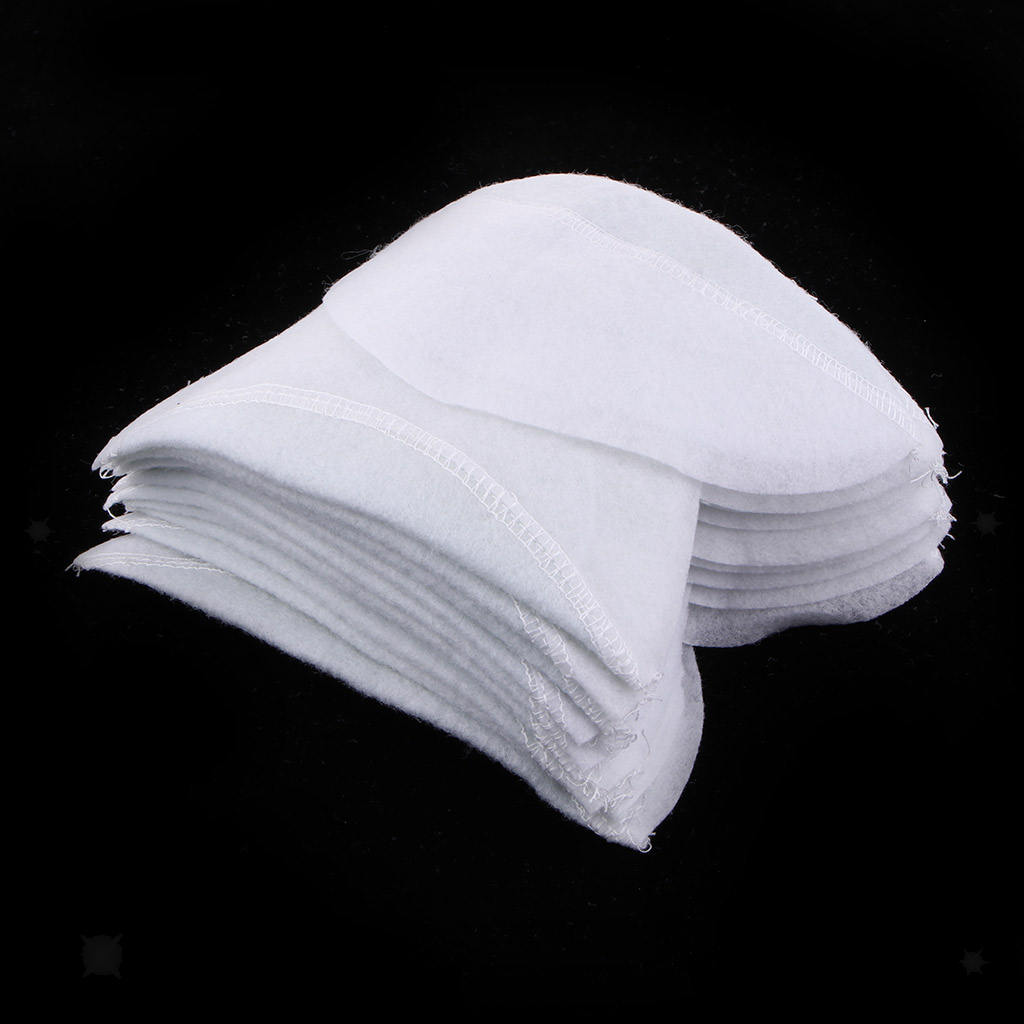 20 Pcs Cotton Shoulder Pads Shoulder Sewing Accessories for Unisex Clothes