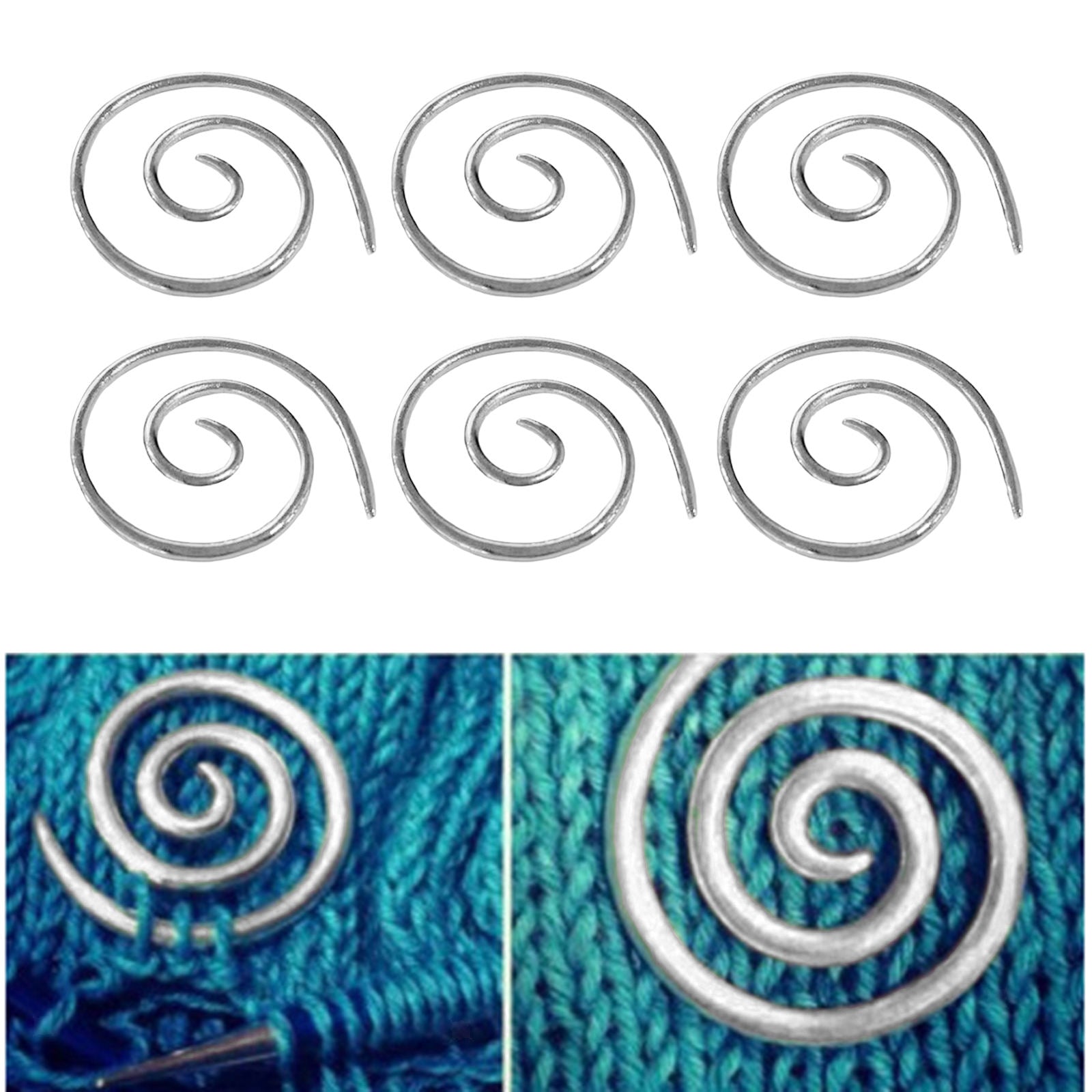6pcs/set Circular Knitting Needles Set DIY for Weave Yarn Projects Beginners