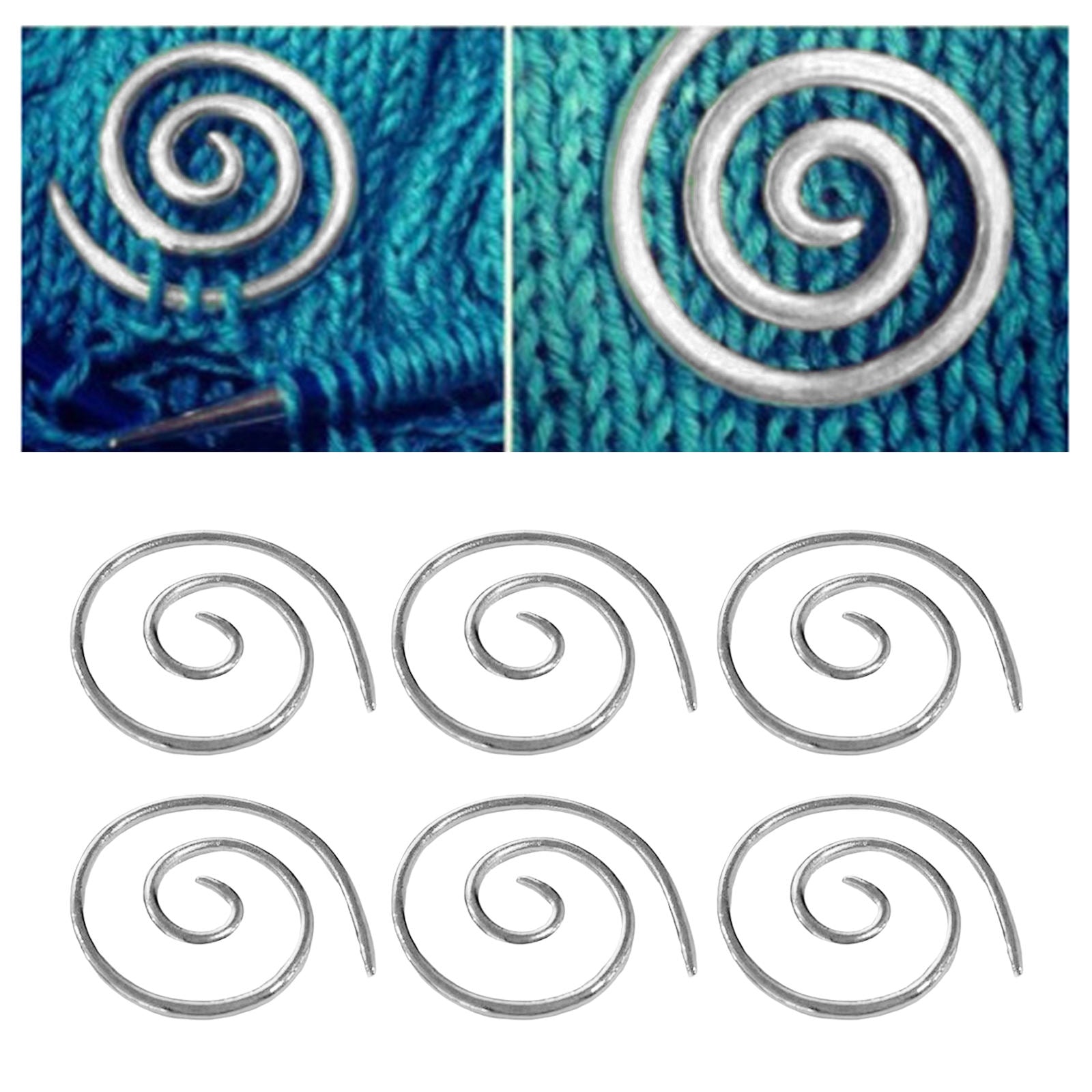 6pcs/set Circular Knitting Needles Set DIY for Weave Yarn Projects Beginners