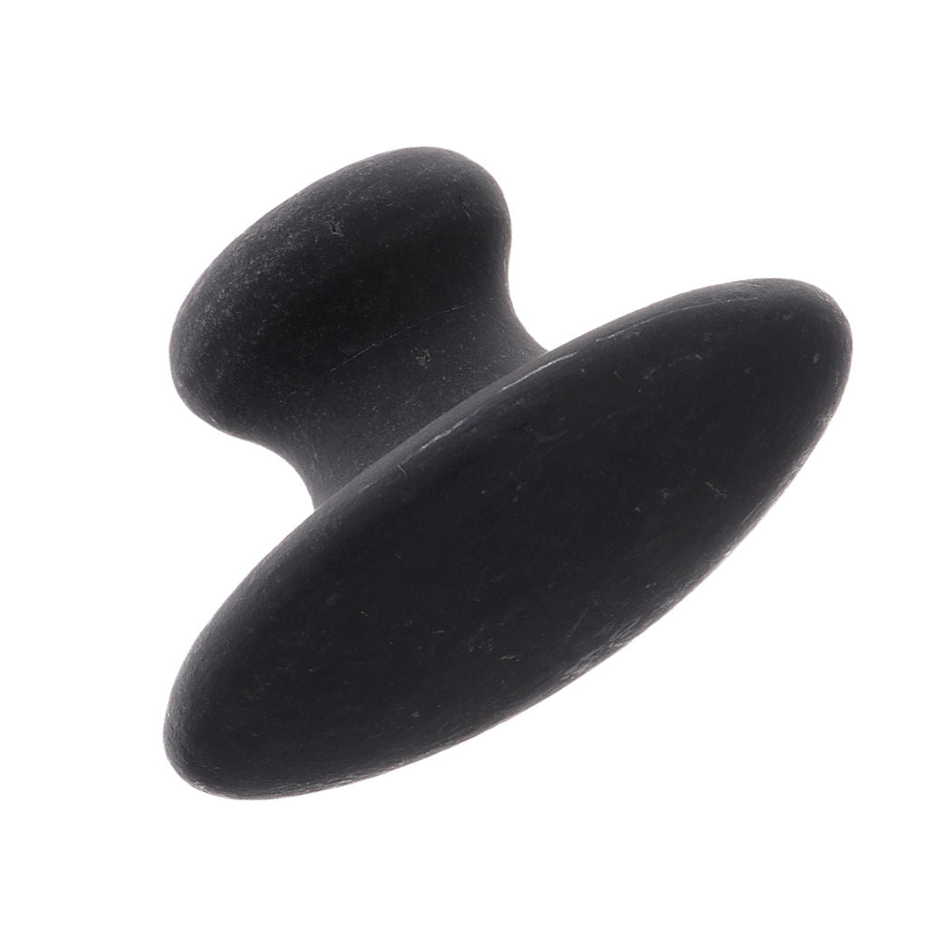 Massage Stone Natural   Basalt Hot Rock Stone Sets for Spa Gua Sha Black