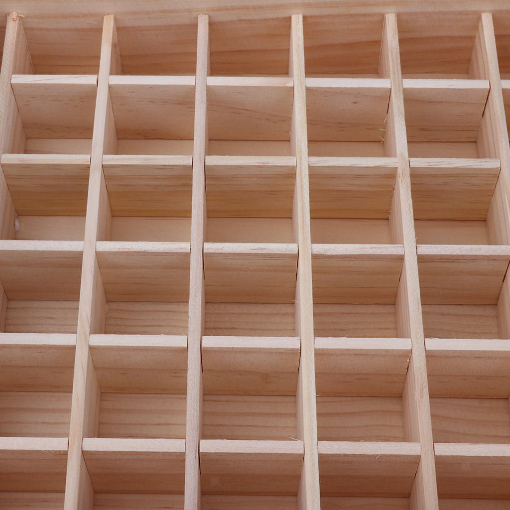 2pcs Wooden Essential Oil Display Stand Tray for 42 Bottles 5 10 15 20ml