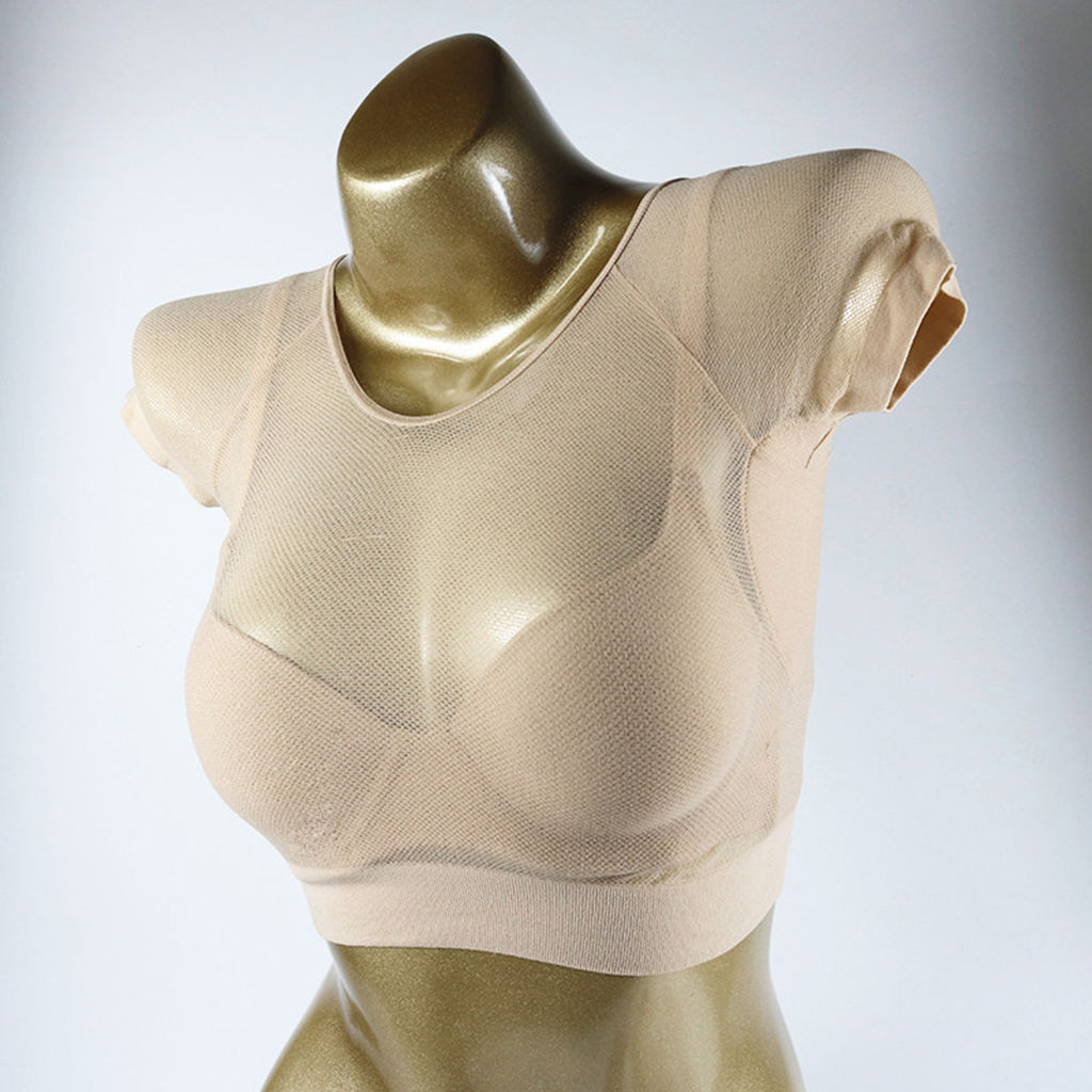 4 Pieces Washable Underarm Sweat Pad Guard Absorb Perspiration Armpit Shield