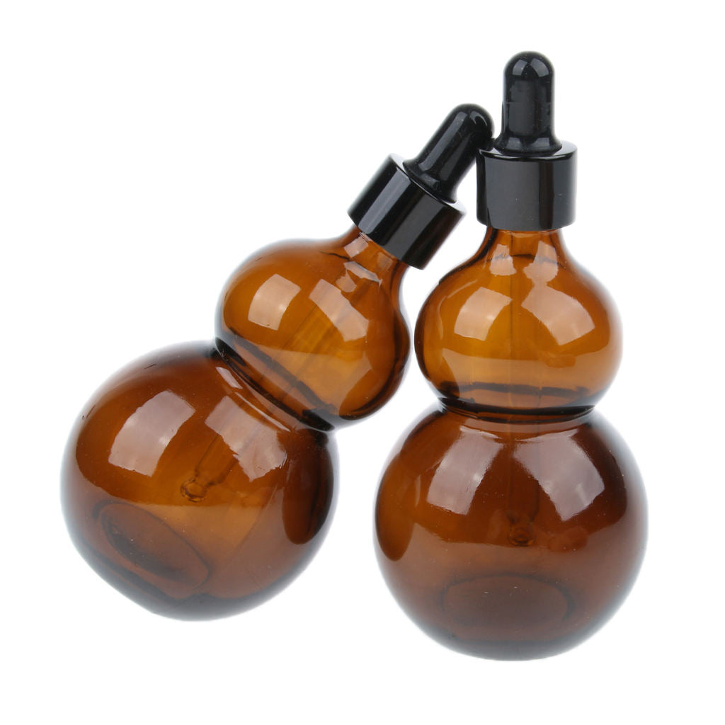 4x Empty Glass Essential Oil Liquid Aromatherapy Dropper Bottles 50ml/100ml