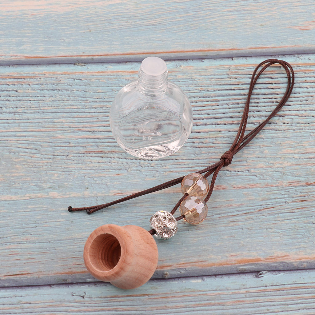 10pcs Charm Car Hanging Perfume Bottle Pendant f/ Home Auto Hanging Ornament