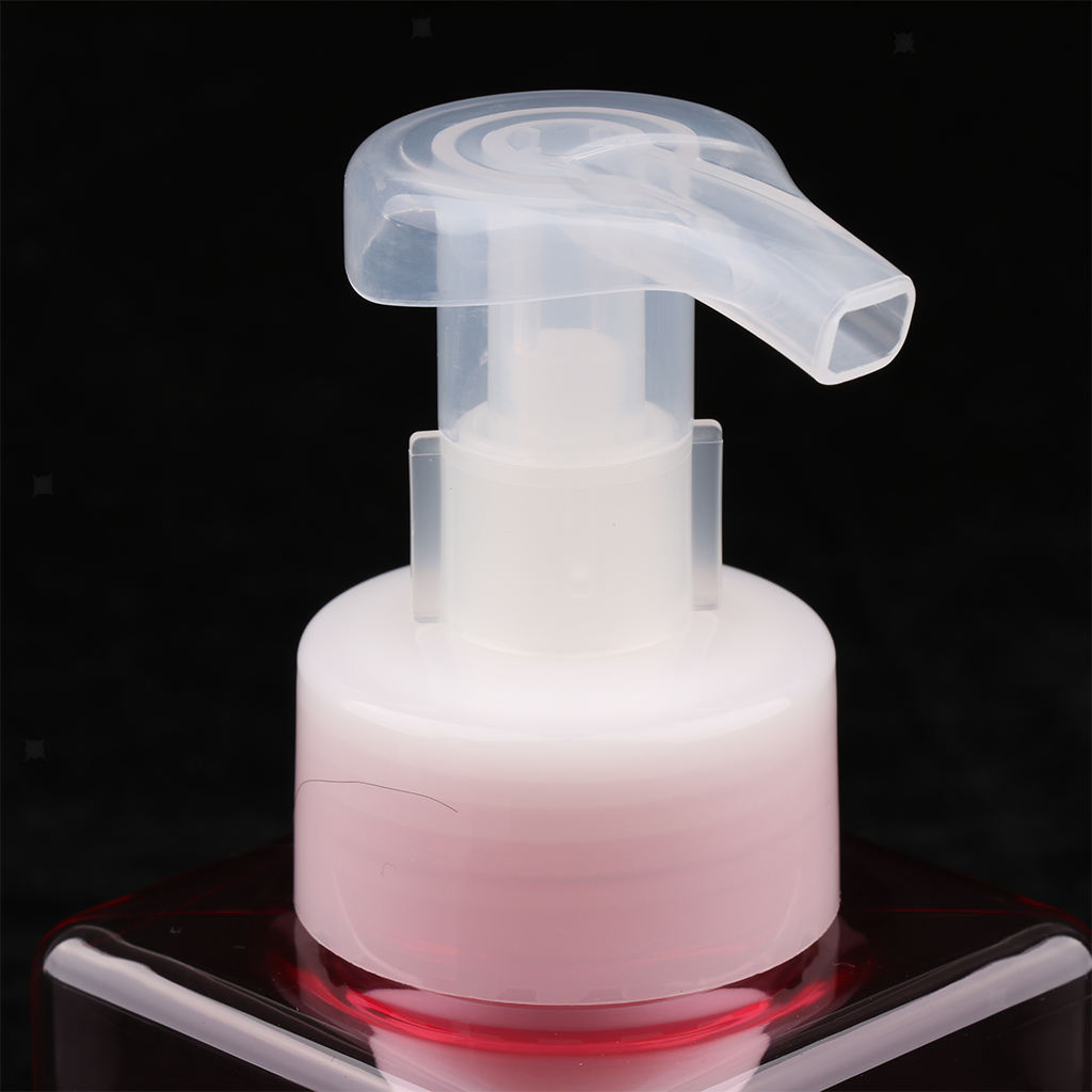 12Pcs 250ml Square Foam Lotion Pump Bottle Dispenser Vials Jar