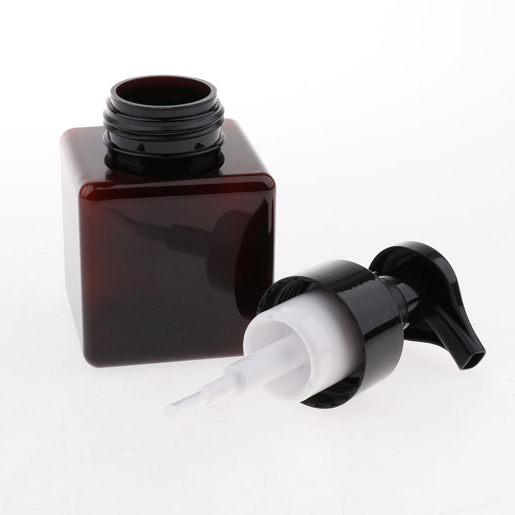 4x 250ml Plastic Soap Dispenser Foam Pump Bottles Cosmetic Container office