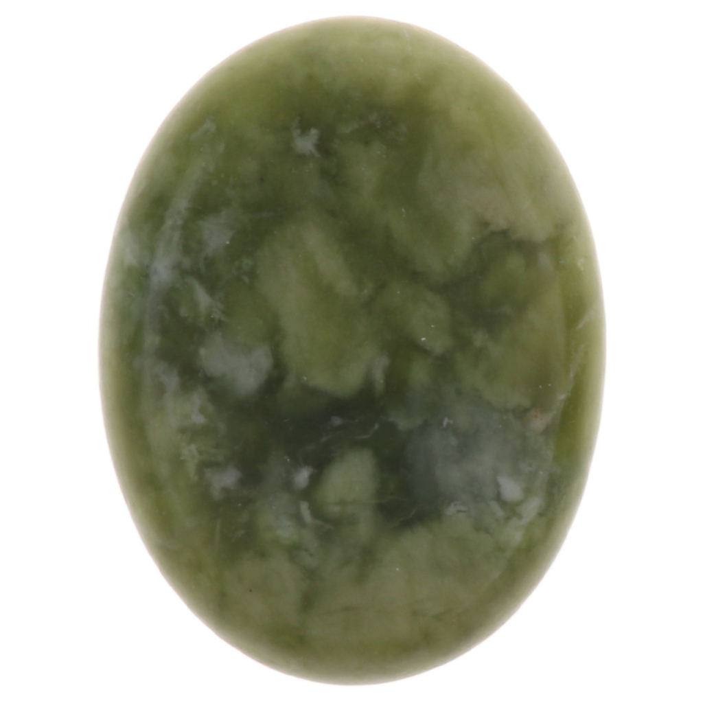 2Pcs Natural Facial Massage Relaxation Energy Jade Stones Rocks for Hot Spa