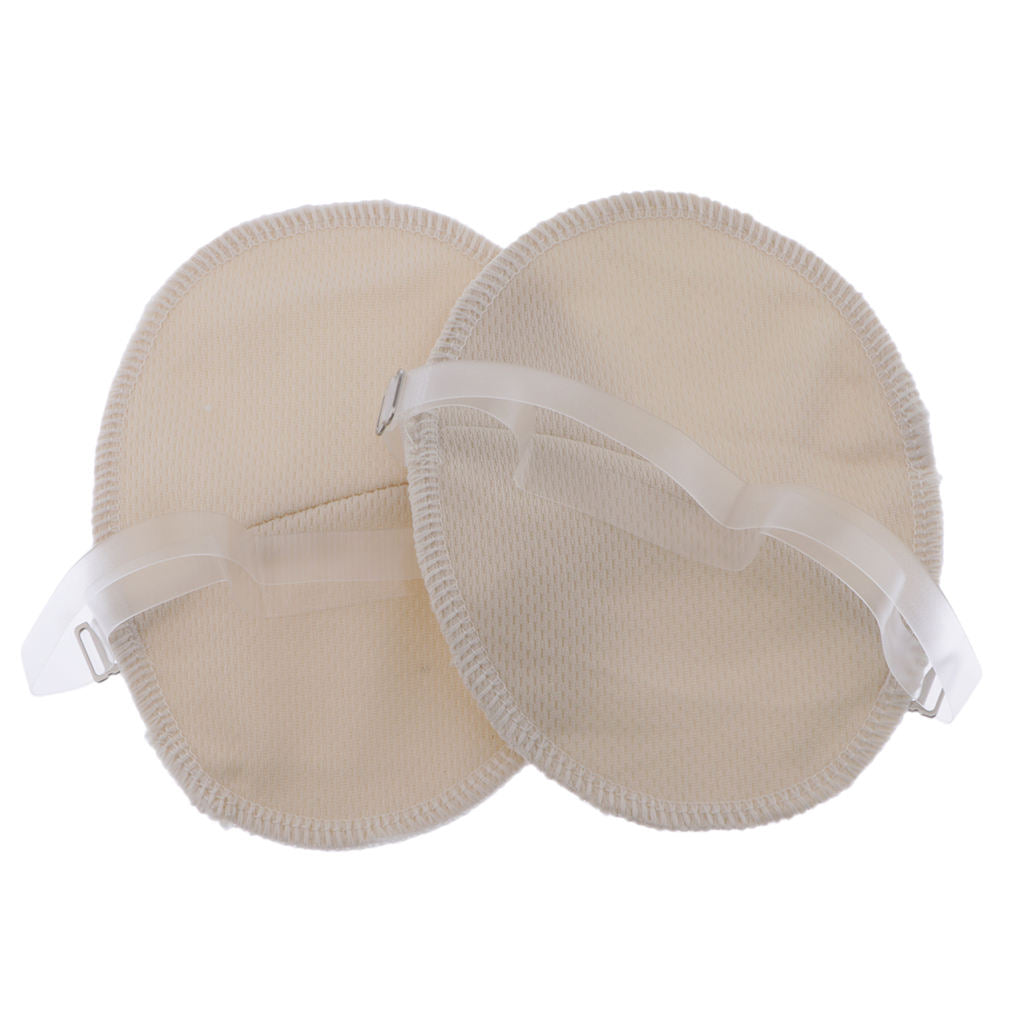 2 Pairs Washable Breathable Underarm Armpit Sweat Absorbing Shield Pads