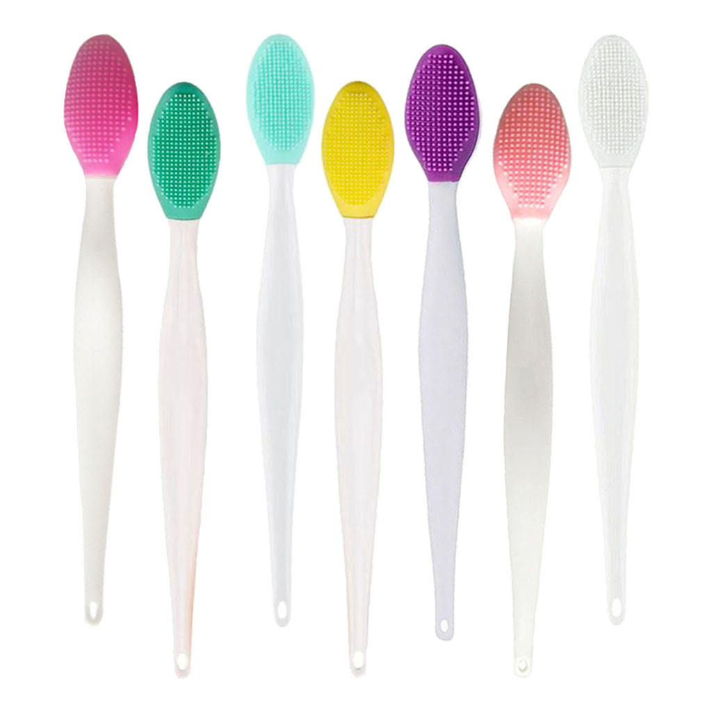 7Pcs Facial Cleansing Brush Peeling Blackhead Remove Massager Makeup Tools