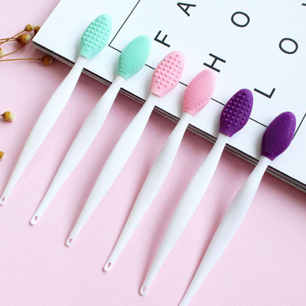 7Pcs Facial Cleansing Brush Peeling Blackhead Remove Massager Makeup Tools