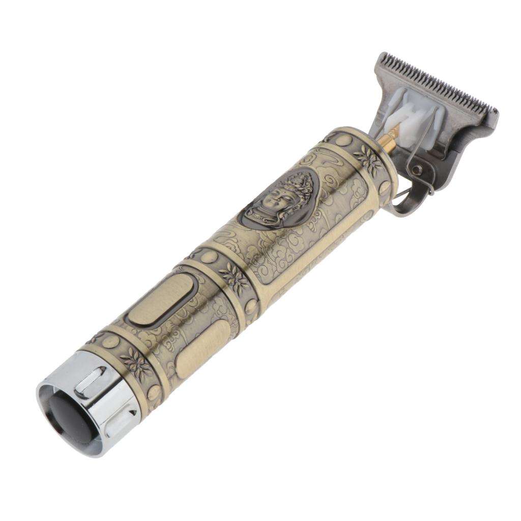 Pro T-Style Trimmer USB Electric Hair Styling Grooming Cutting Clipper