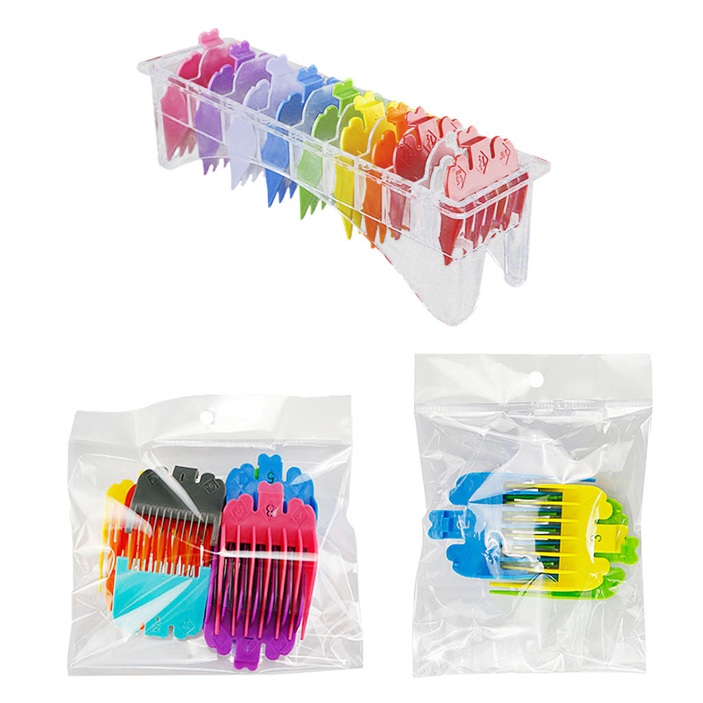Universal Hair Clipper Guide Limit Comb Multi Size Barber Tool 3pcs