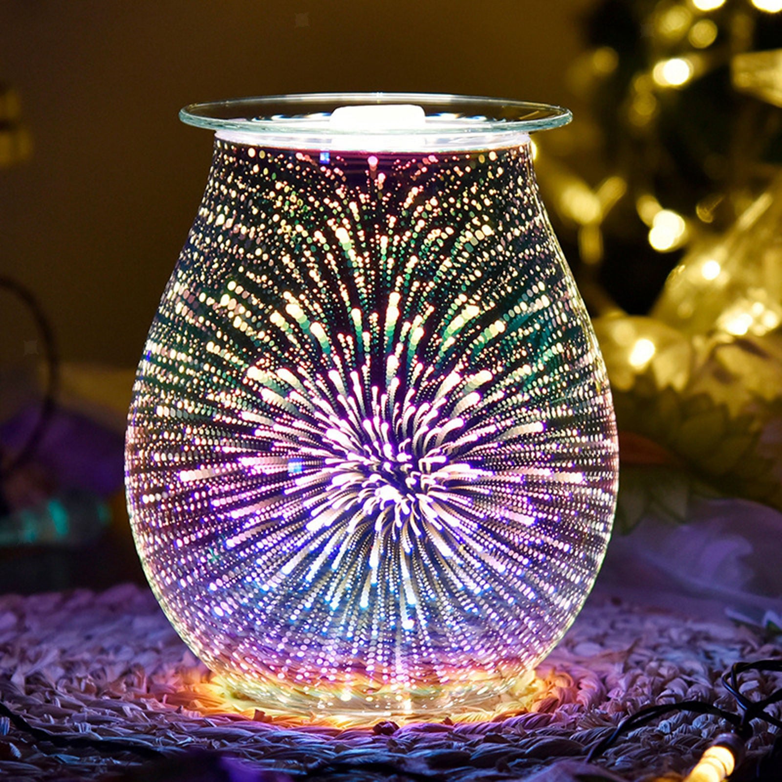 Electric Wax Melter Candle Warmer, Fragrance Incense Oil Warmer Night Light