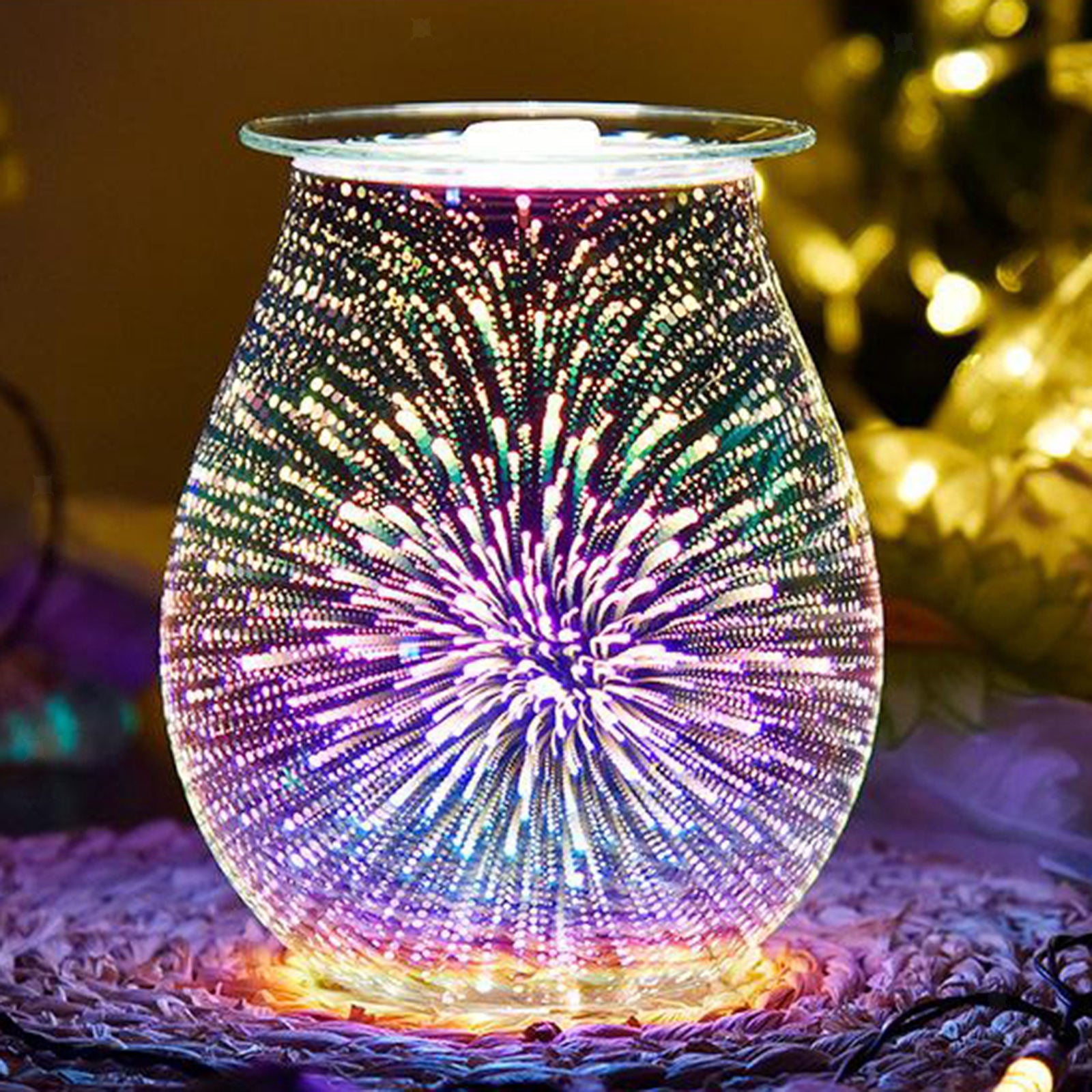 Electric Wax Melter Candle Warmer, Fragrance Incense Oil Warmer Night Light