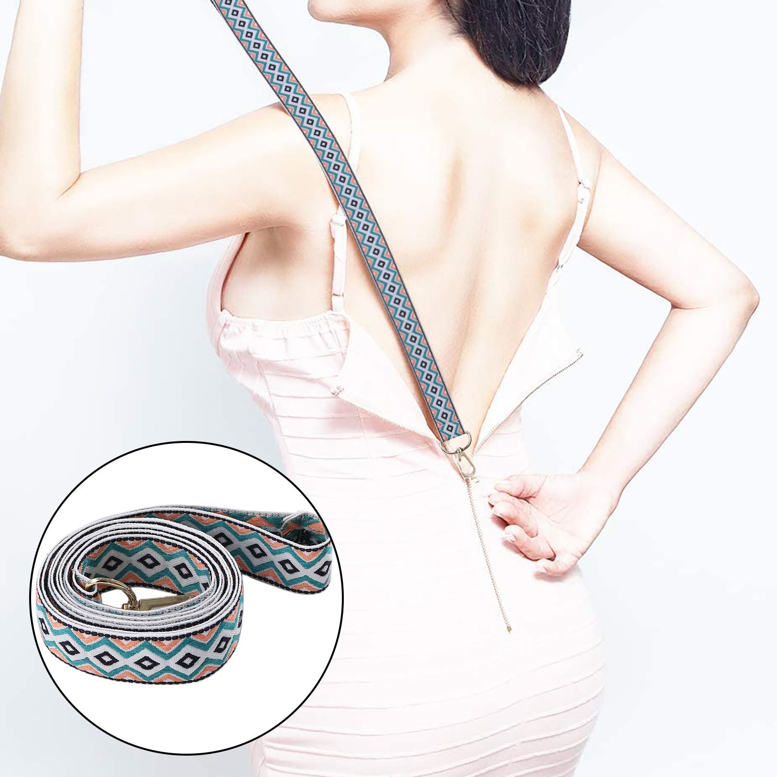 Portable Dress Zipper Puller Helper Zip Up Down Cords Pull Assistant Tools