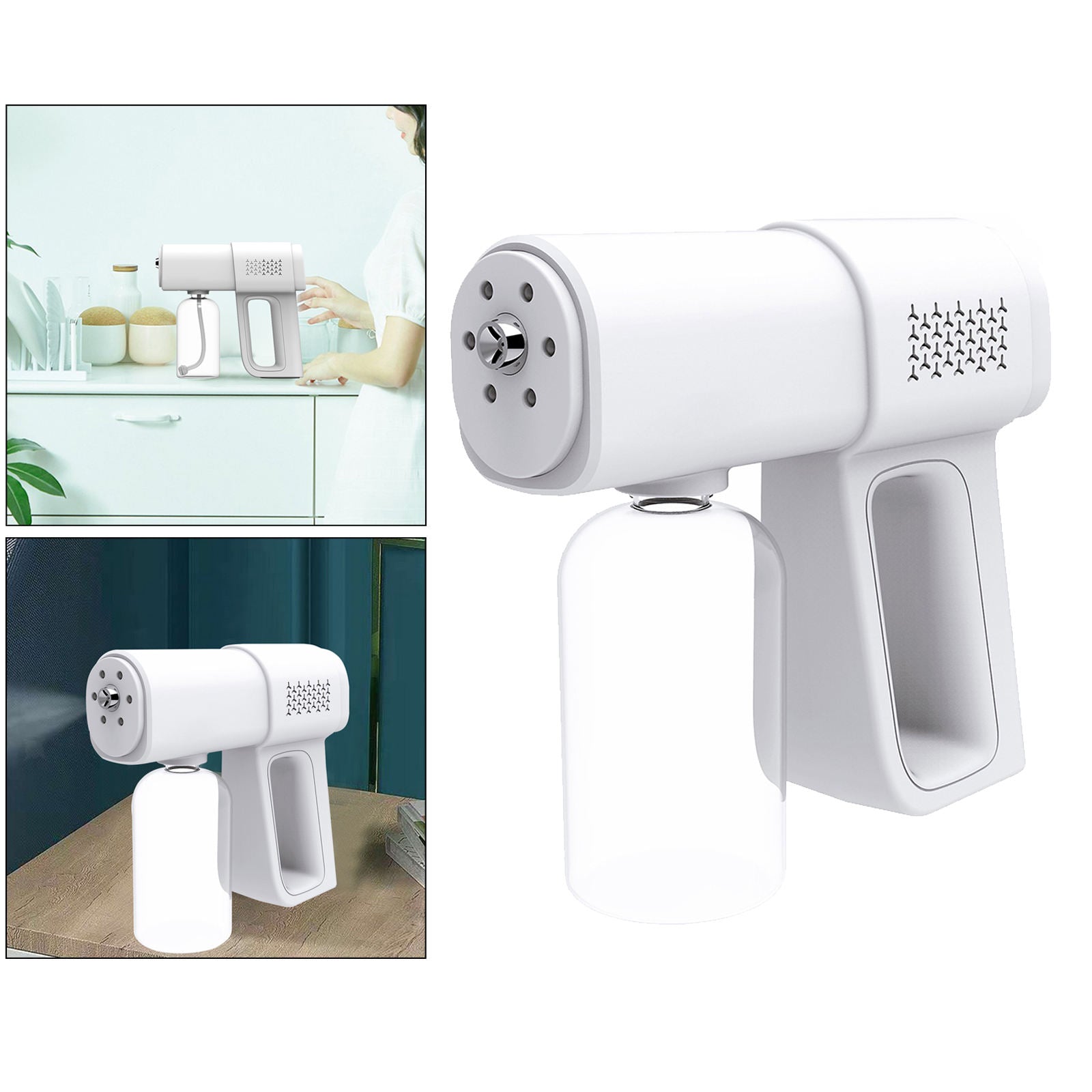 Handheld Wireless Disinfectant Atomizer Adjustable for Home 2000mAh 380ml