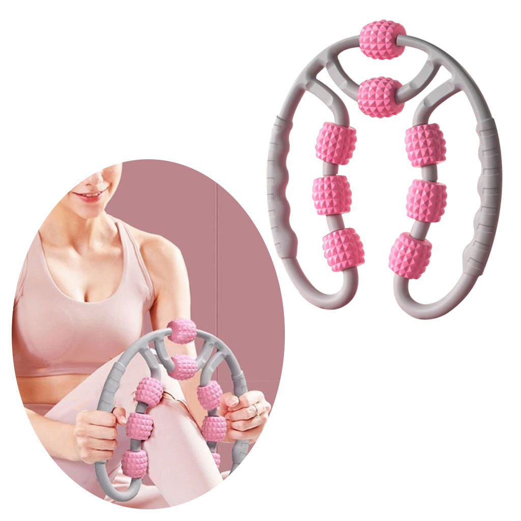 Foam Roller Leg Massager for Legs Pain Relief High Density Foam Pink