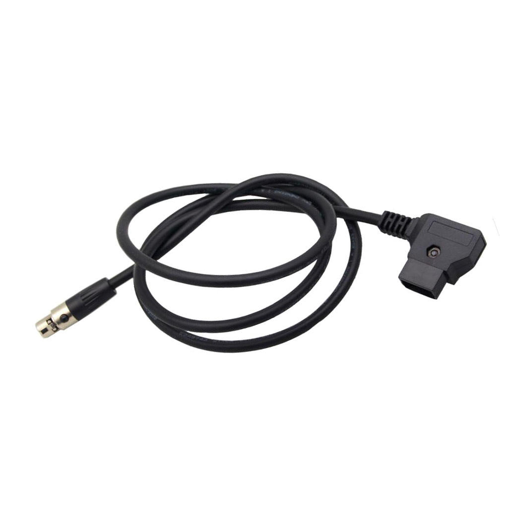 D-tap Male to 4 Pin Female Mini Xlr Cable Adapter Power Supply for
