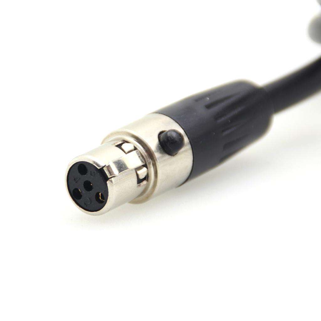 3Pieces Dtap Male to Mini XLR 4 Pin Female Cable Adapter for Camera  Monitor -
