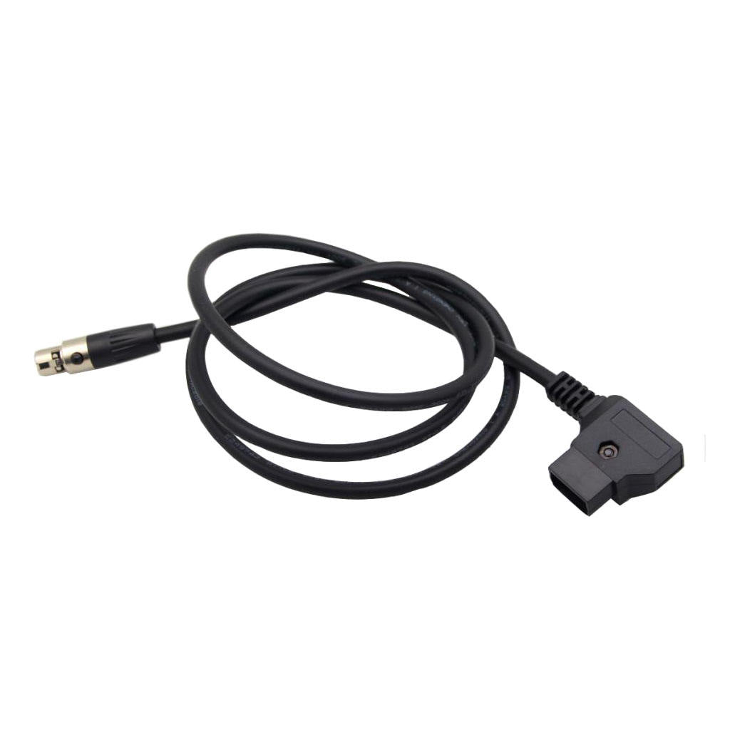 D-tap Male to 4 Pin Female Mini Xlr Cable Adapter Power Supply for