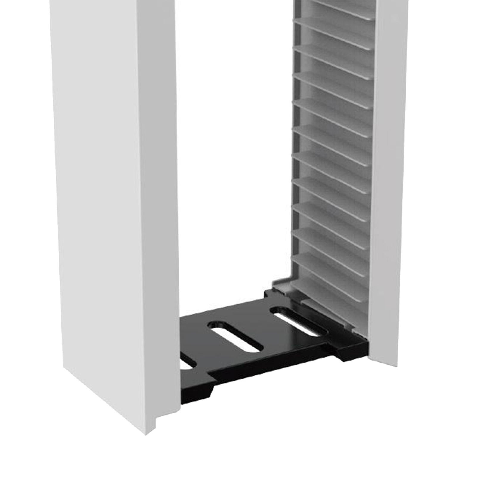 DIY 12 Games Disc Tower Box Organizer Vertical Rack Stand Holder for PS5