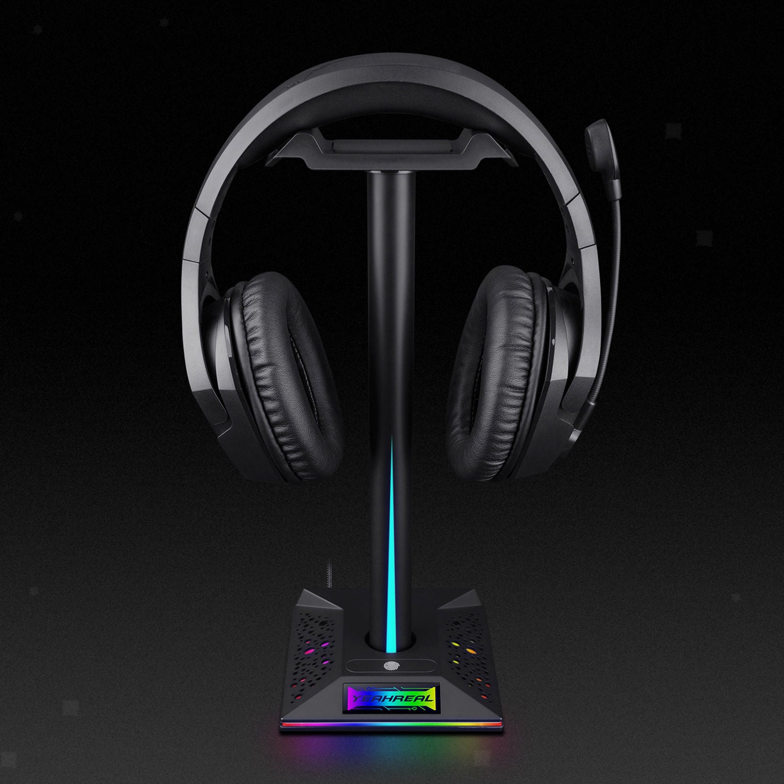 Universal RGB Light Gaming Headphone Headset Stand Holder Bracket Racks