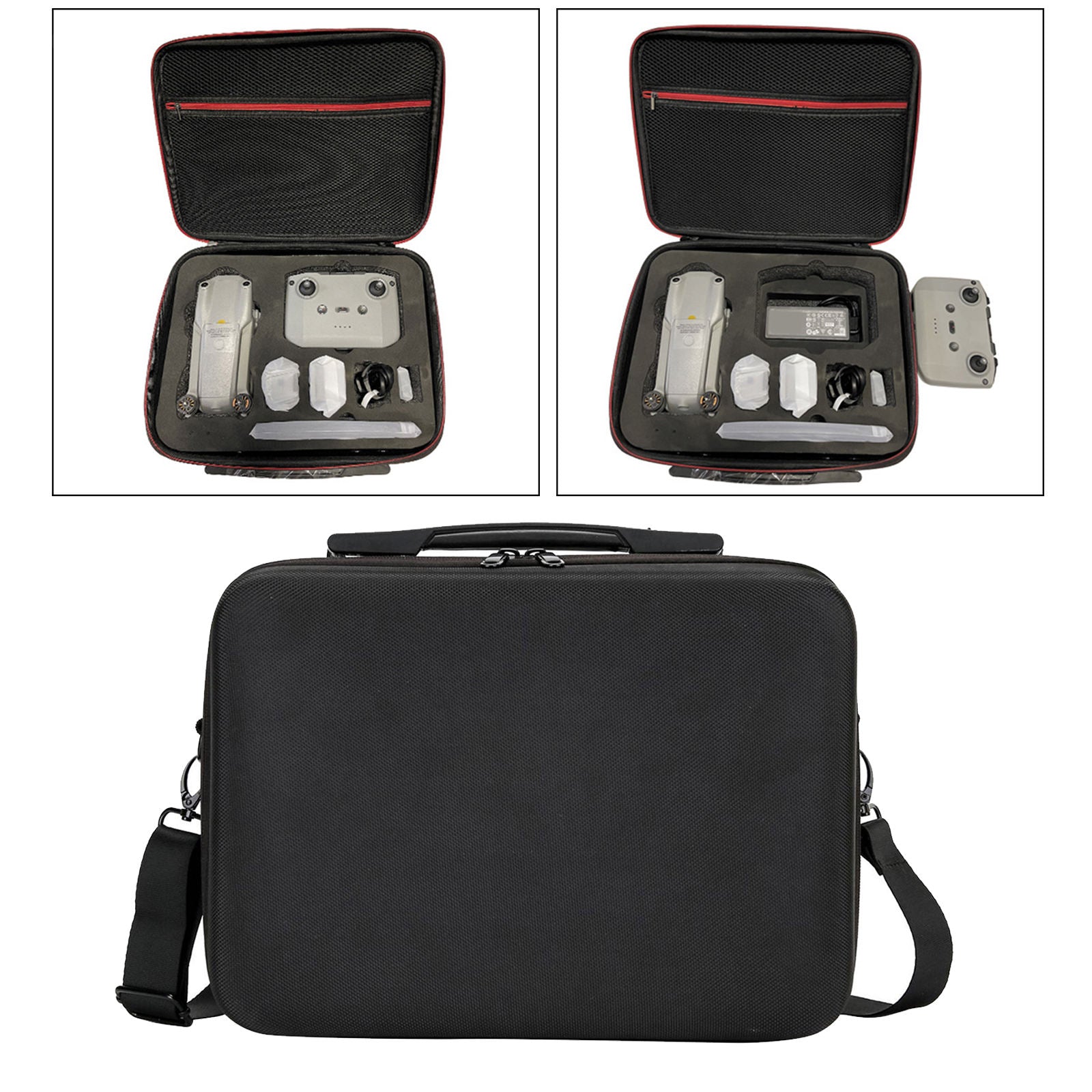 Multifunctional EVA Carrying Case Shoulder Bag for DJI Mavic Air 2 / 2S