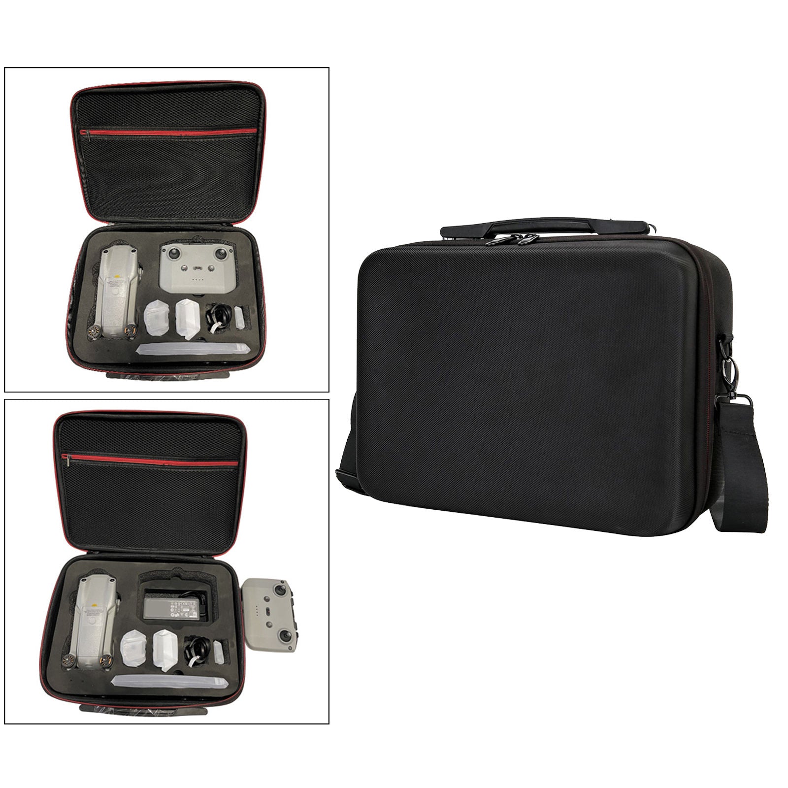 Multifunctional EVA Carrying Case Shoulder Bag for DJI Mavic Air 2 / 2S