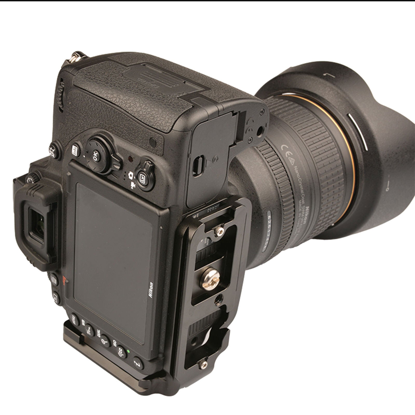 Vertical Plate L Bracket Holder for Nikon D750 1/4 Inch Screw Accessories
