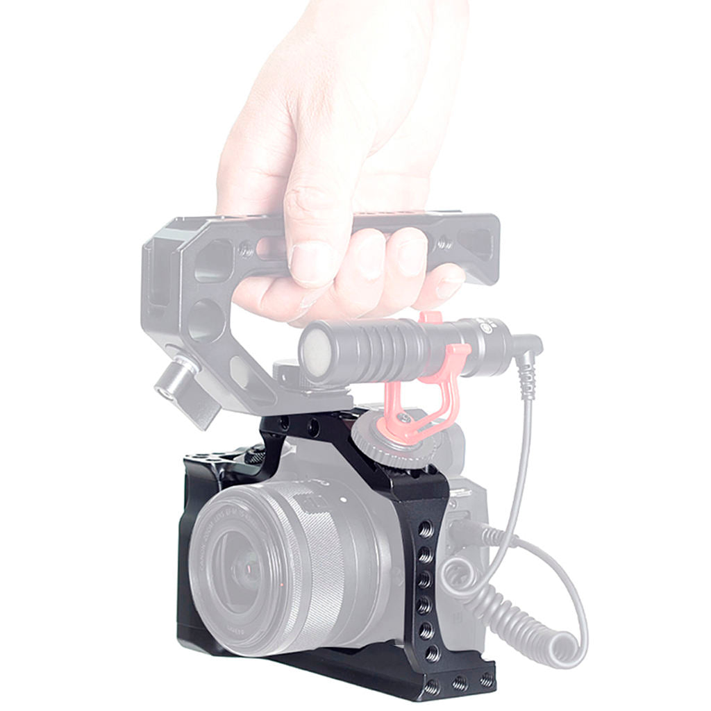 Camera Cage for Canon EOS M50 M5 M50II Vlogging Video Making Easy Install