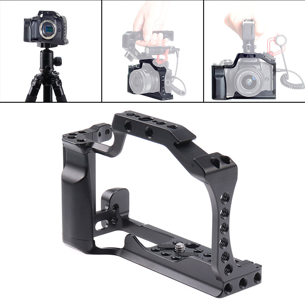 Camera Cage for Canon EOS M50 M5 M50II Vlogging Video Making Easy Install