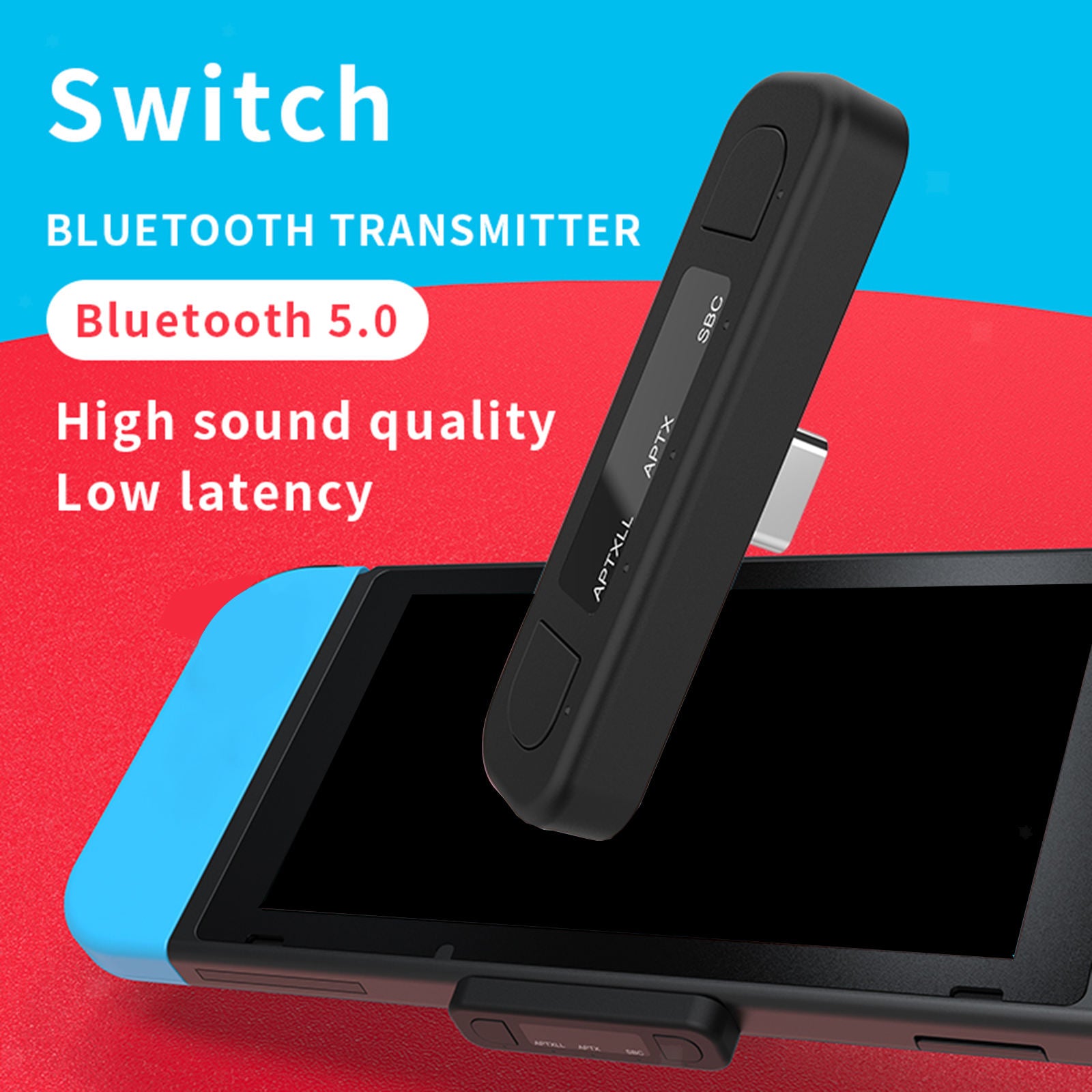CSR8670 Type-C Bluetooth Adapter 5.0 Compatible with Switch Accessories