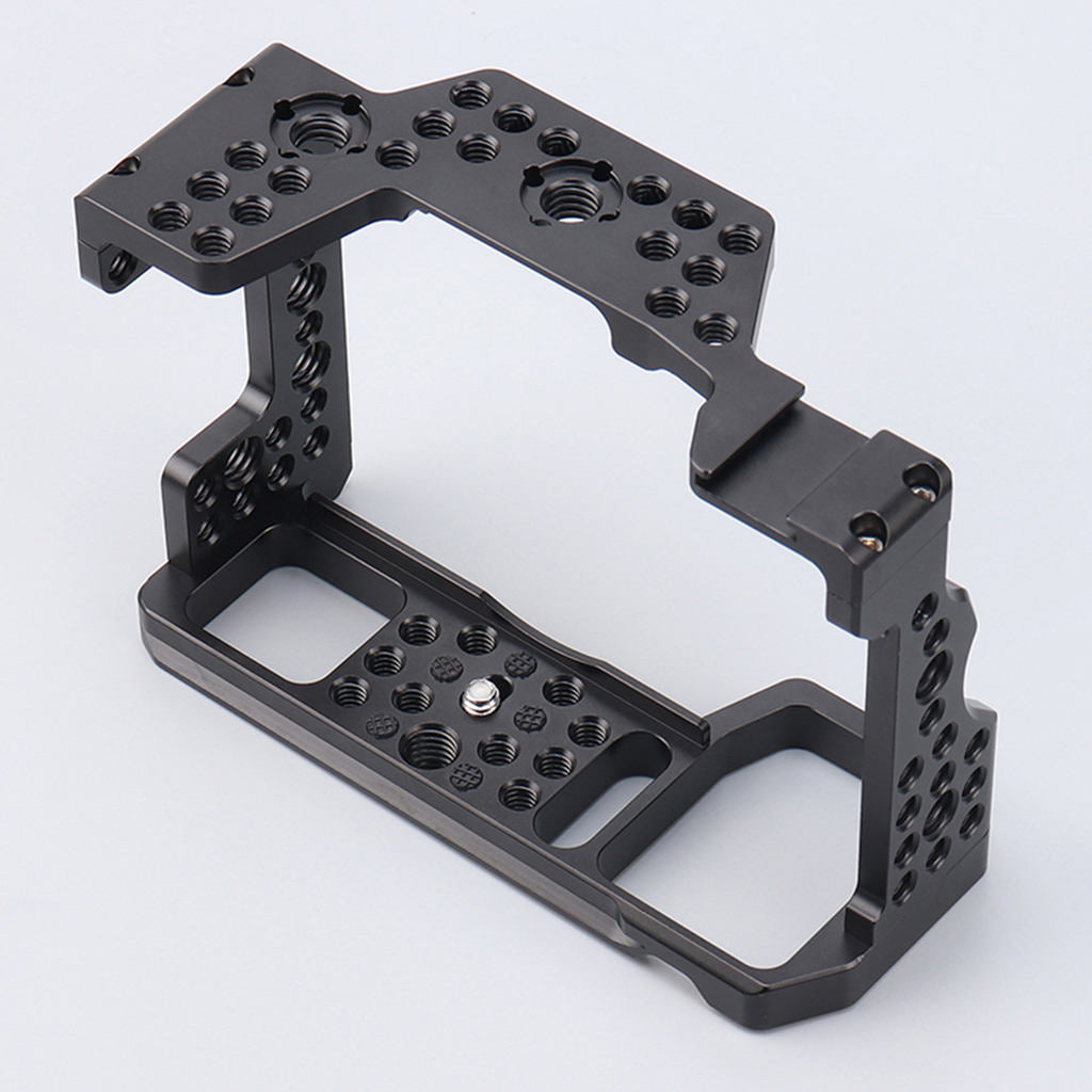 Aluminum Camera Cage, Video Rig with 1/4-Inch Threads Replacement, Protection