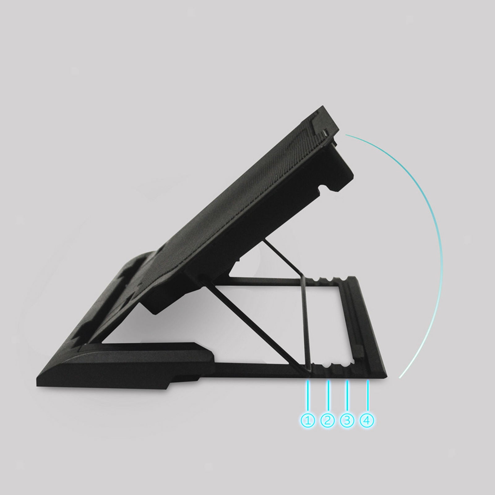 Portable Laptop Cooling Pad Height Free Adjustment Stand Laptop Cooler for Home
