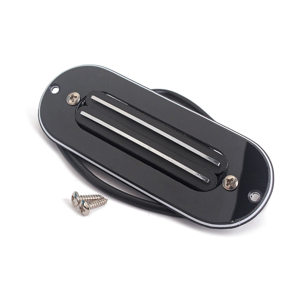 Dual Hot Rail Humbucker Pickup, for Acoustic Electric Cigar Box Guitar Parts