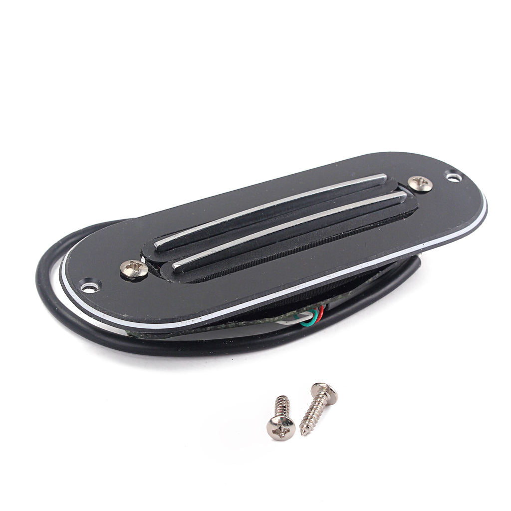 Dual Hot Rail Humbucker Pickup, for Acoustic Electric Cigar Box Guitar Parts