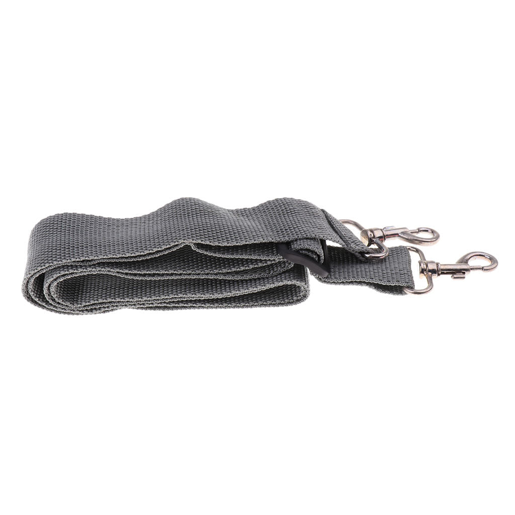 Nylon Snare Drum Neck Sling Strap Belt Snare Drum Replacement Parts Gray