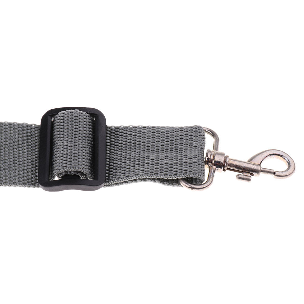 Nylon Snare Drum Neck Sling Strap Belt Snare Drum Replacement Parts Gray