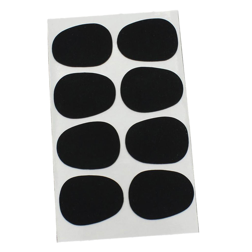 0.3mm Medium   Saxophone Mouthpiece Mouthpiece Patch 8 Black Wind Instrument