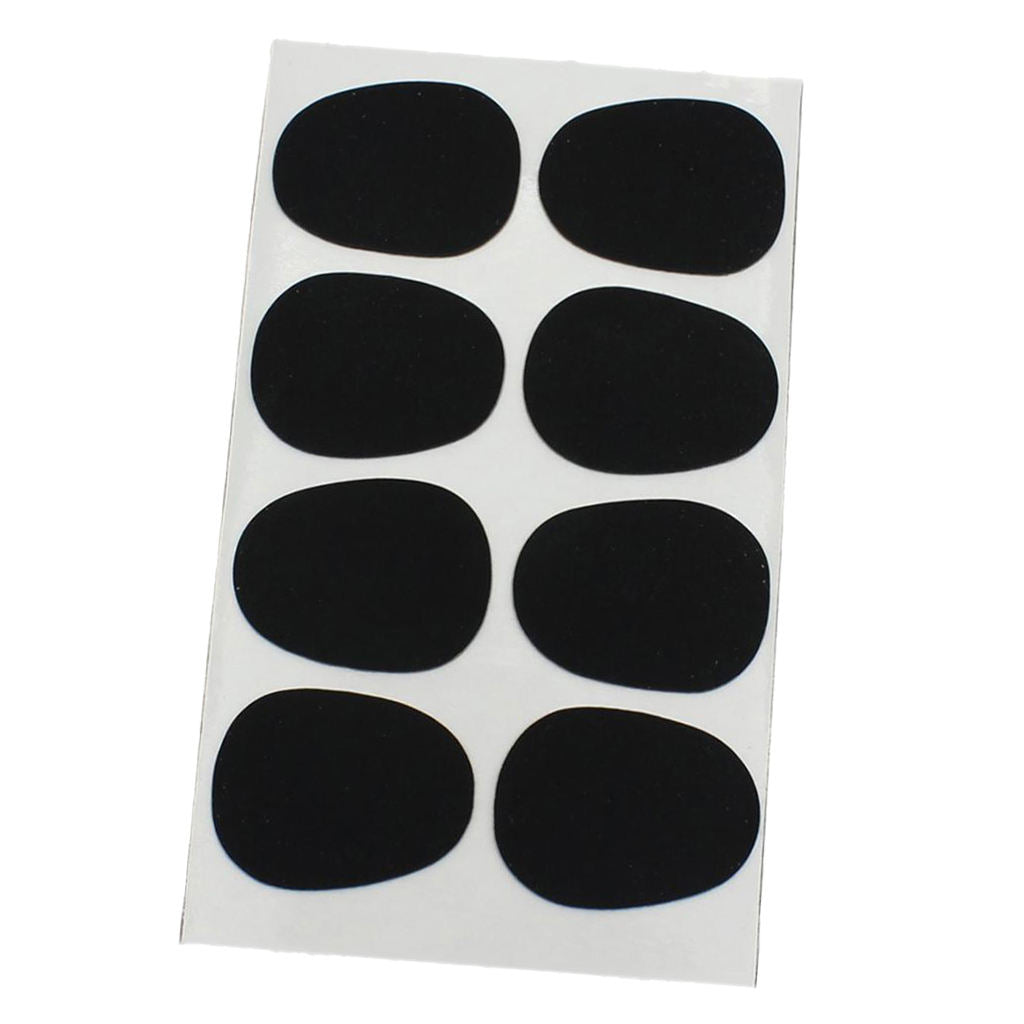 0.3mm Medium   Saxophone Mouthpiece Mouthpiece Patch 8 Black Wind Instrument