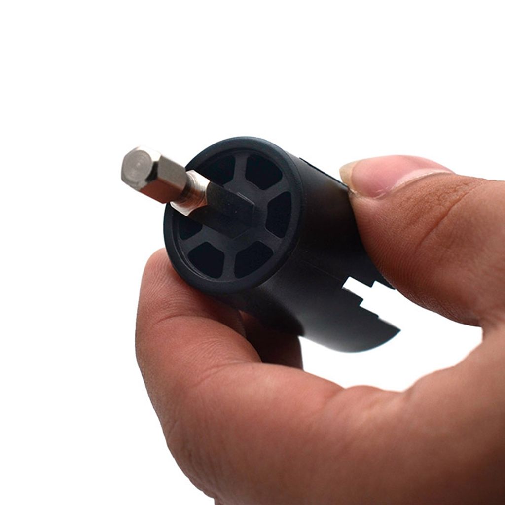 3x Black Electric String Drill for Guitar, Zipper Tuning