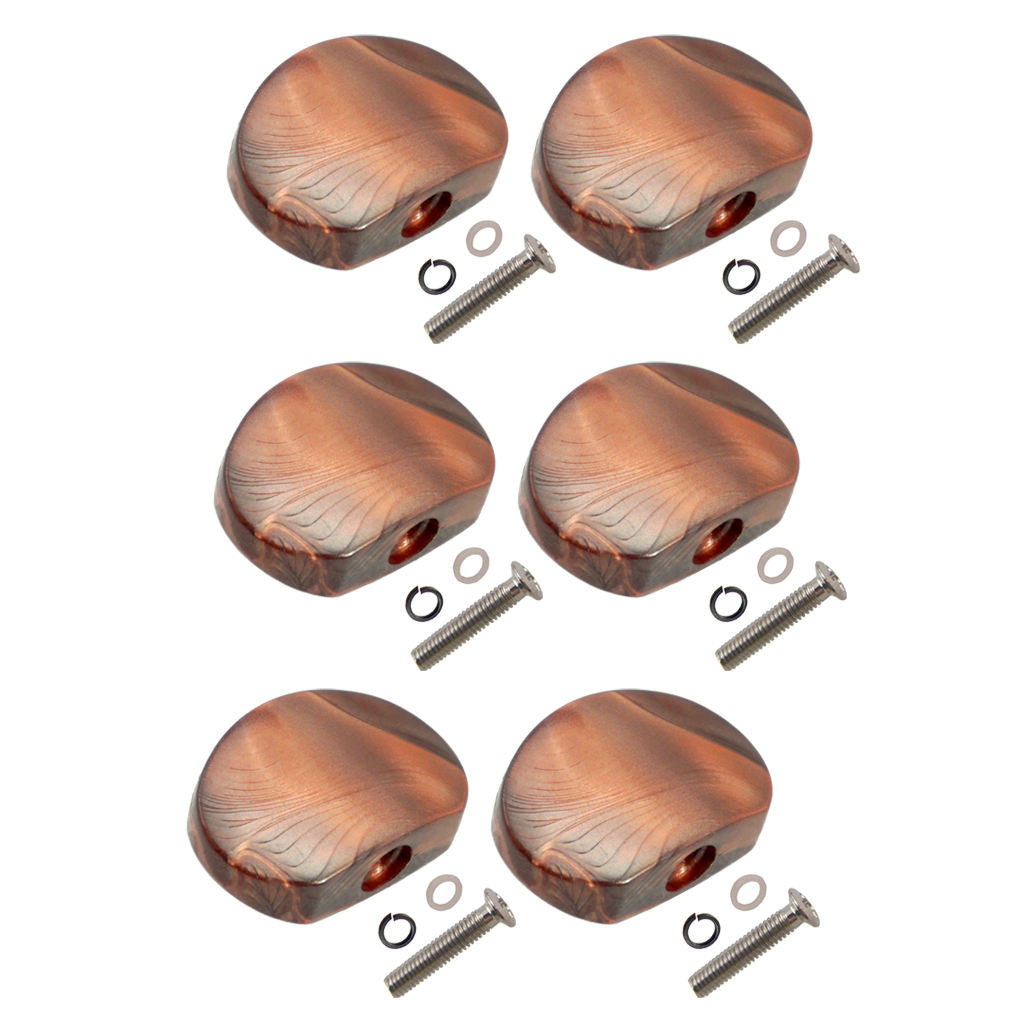6-piece Plastic Acoustic Guitar, Machine Heads, Knobs,