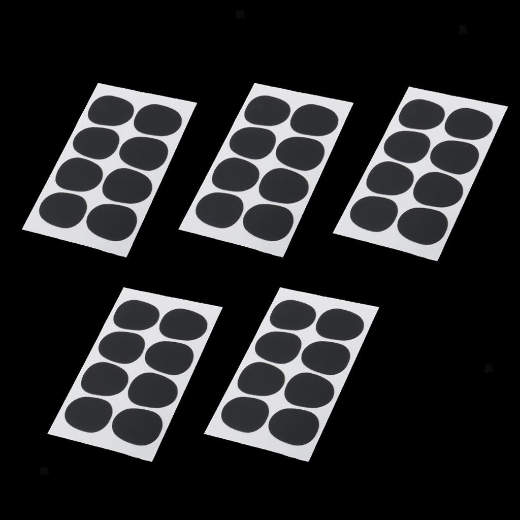 40 Pieces Sax Mouthpiece Pad Sax Tooth for Saxophone Replacement Accessories