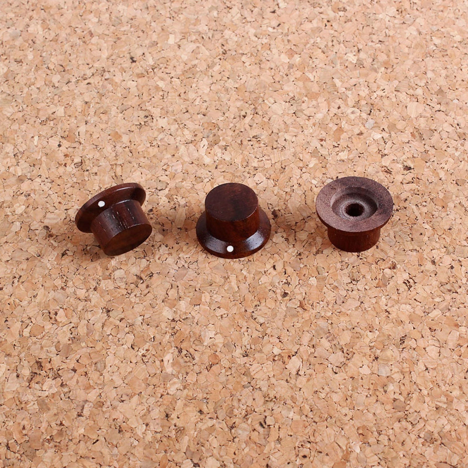 3pcs Wood Speed Control Knob Volume Knobs Replacement Parts Accessories