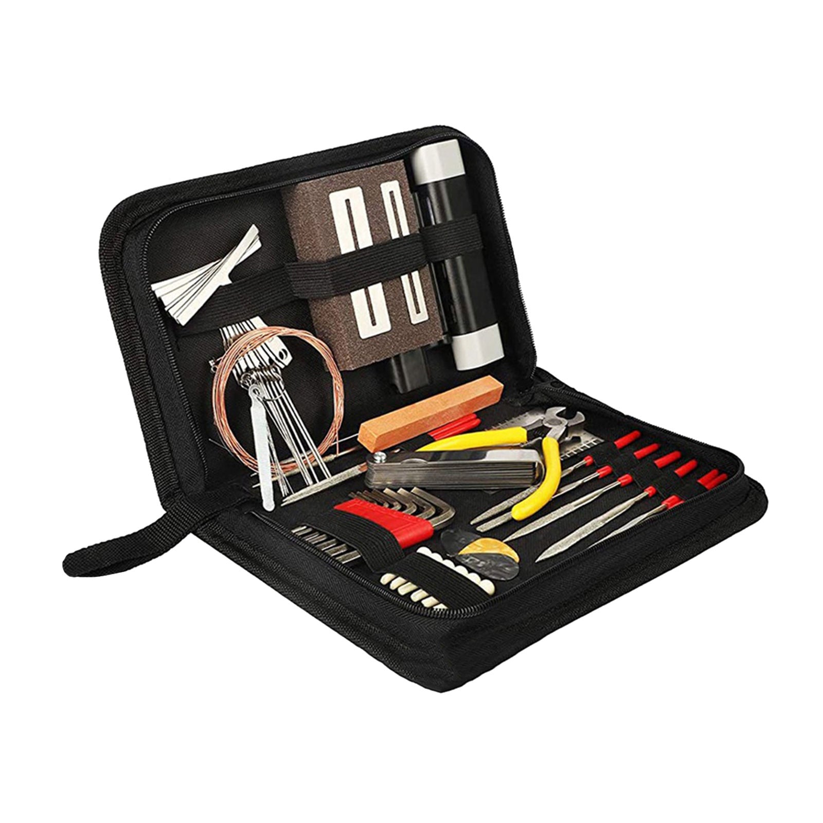 Guitar Repairing Maintenance Tool Kit with Carry Bag Large Care Set of Tools