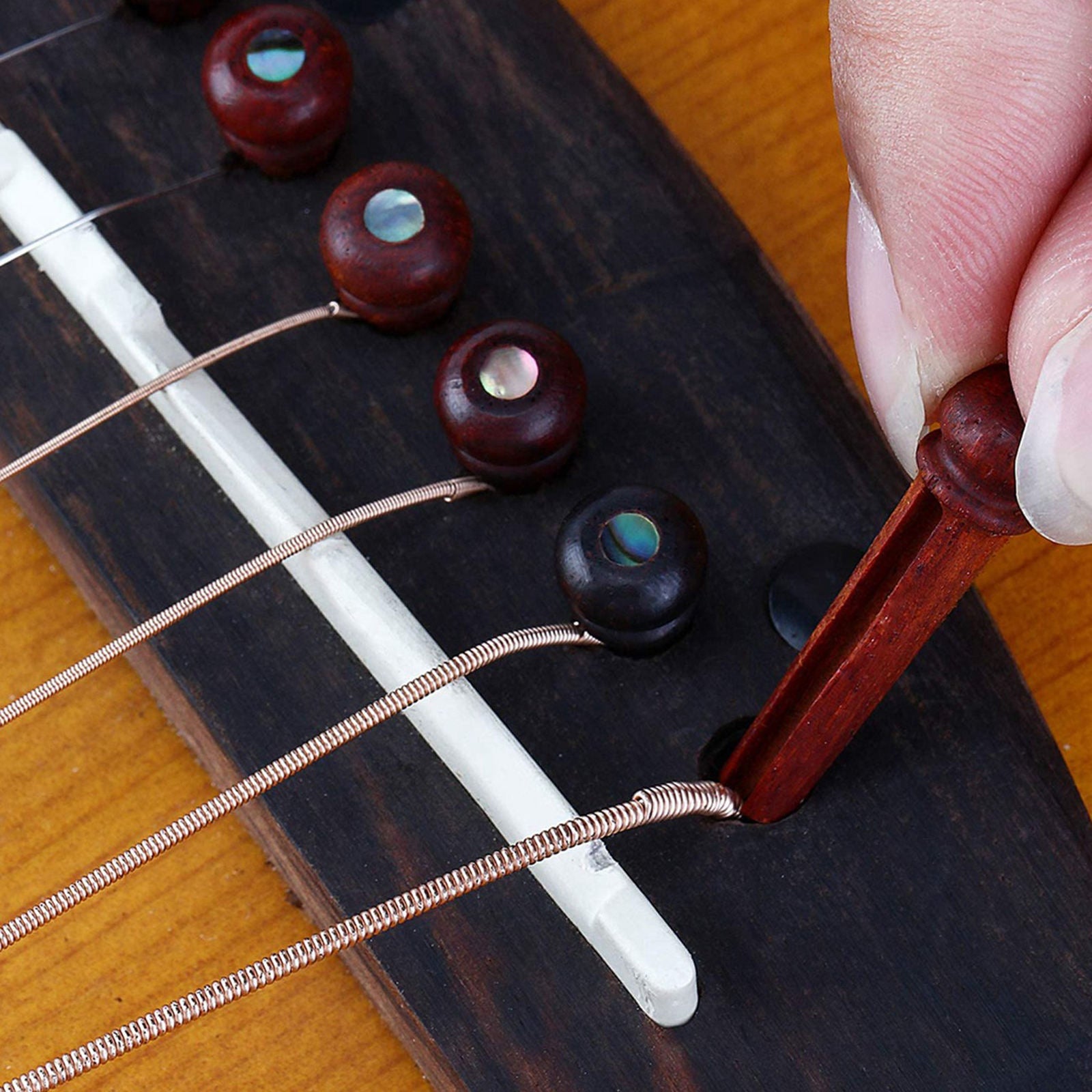 6 Pieces Guitars Repair Pegs Martin Repairing Remover Extractor Accessories