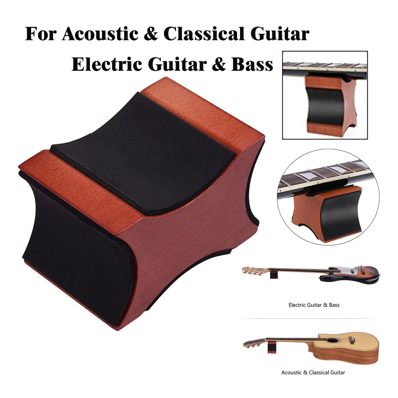 Guitar Work Mat Pad Workbench with Neck Rest Support Stand Maintenance Tool
