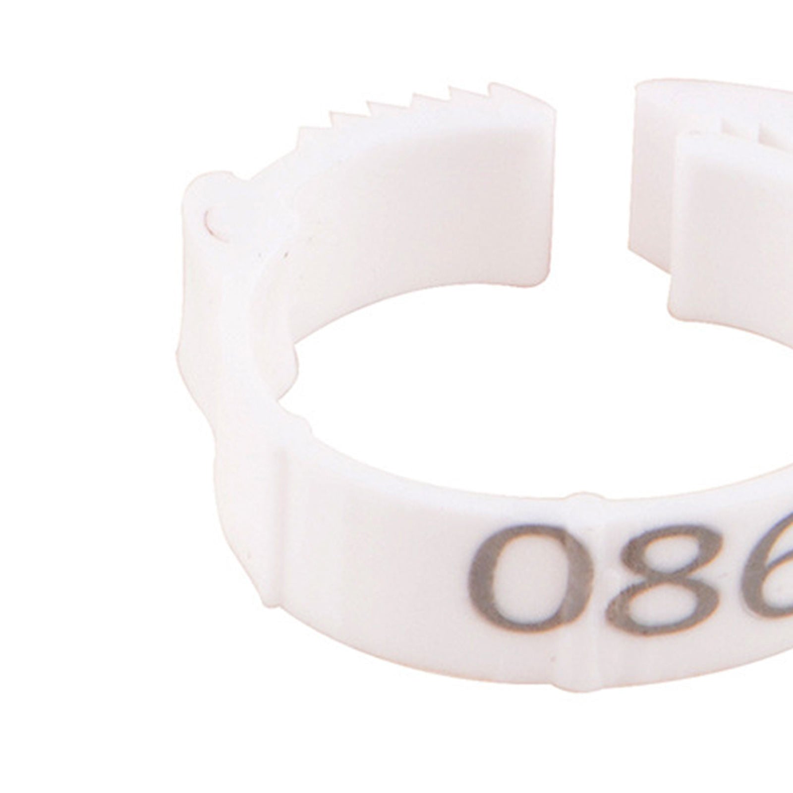 300Pieces Chicken Leg Rings Chicks Leg Band Clip Adjustable with Numbers